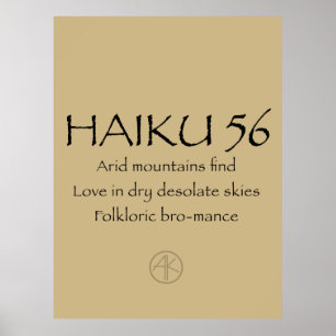 AFFICHE HAIKU 56