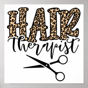 Affiche Hair Therapist Hair Stylist Hairtravist