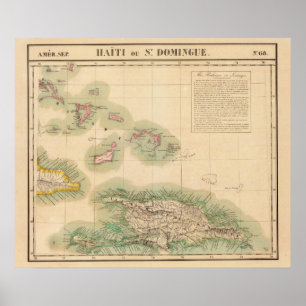 Affiche Haïti et République dominicaine 68 sept.