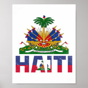 Affiche Haïti Indépendance Drapeau haïtien Jour Drapeau ha