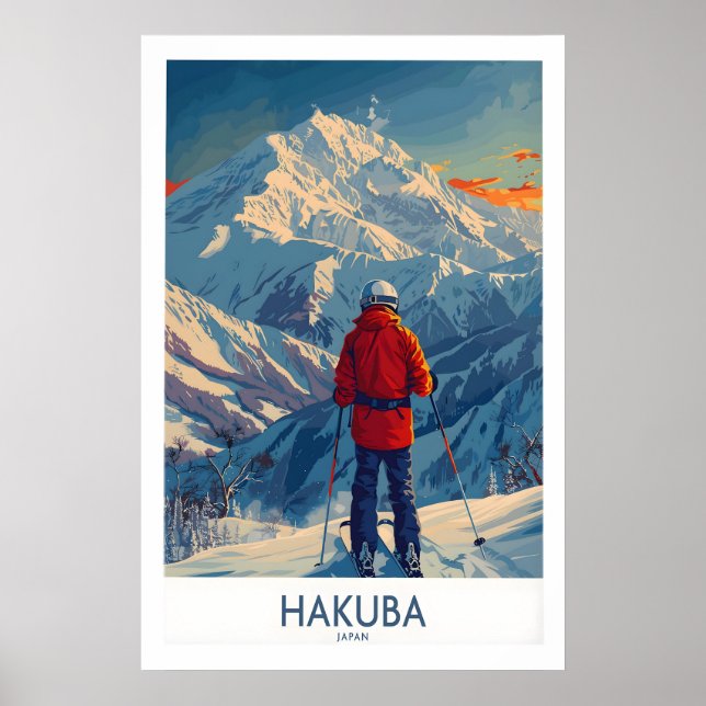 Affiche Hakuba Wall Art Print Japan 1 (Devant)