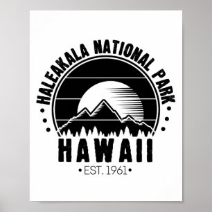 Affiche Haleakala National Park Hawaii USA