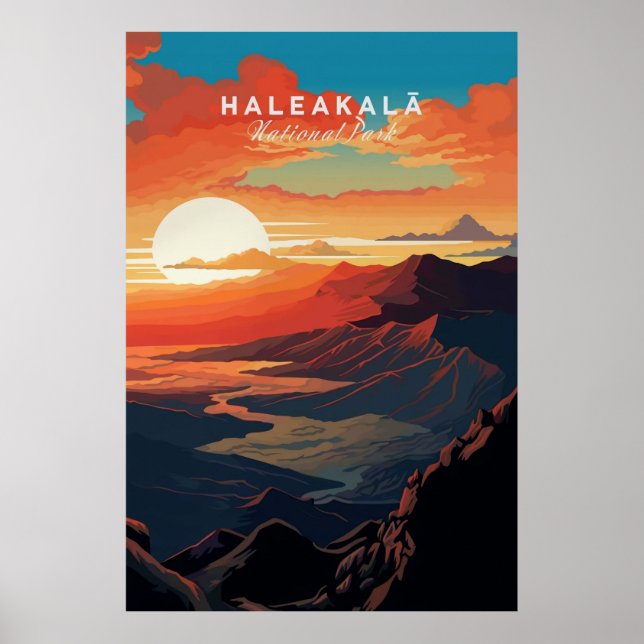 Affiche Haleakala Sunrise (Devant)