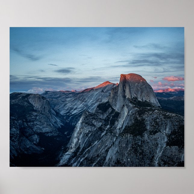 Affiche Half Dome au coucher du soleil - Yosemite Photogra (Devant)
