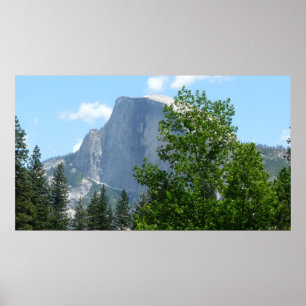 Affiche Half Dome en été du parc national de Yosemite