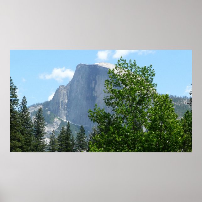 Affiche Half Dome en été du parc national de Yosemite (Devant)
