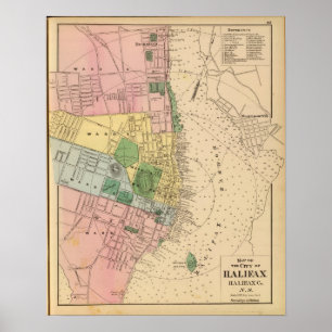 Affiche Halifax (Nouvelle-Écosse)