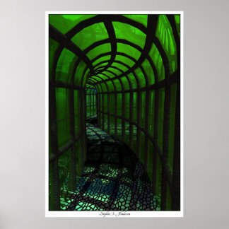 Affiche Hall en verre