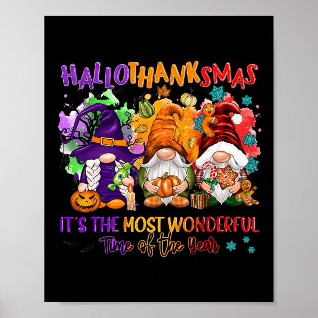 Affiche Hallothanksmas C'est le moment le plus merveilleux (Devant)