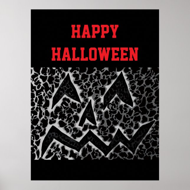 Affiche Halloween 76 x 102 cm (Devant)