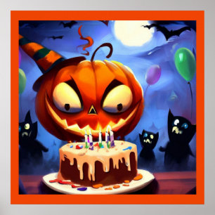 Affiche Halloween - Anniversaire 3