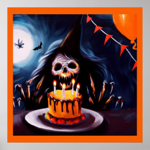 Affiche Halloween - Anniversaire 4