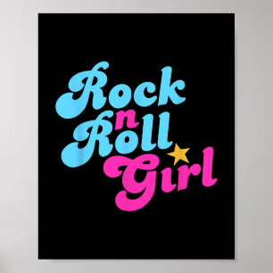 Affiche Halloween Costume Rock N Rouleau Girl Rock Et Roul