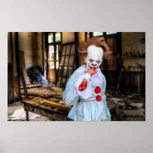 Affiche Halloween effrayant.
