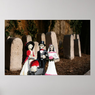 Affiche Halloween effrayant.