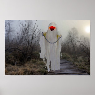 Affiche Halloween effrayant.