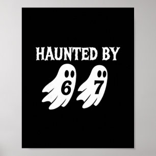 Affiche Halloween Effrayant 67 Numéro 67 Six Sept Meme 