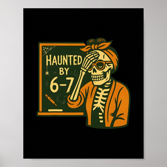 Affiche Halloween effrayant 67 Six Sept Mème 1 (14)  (Devant)