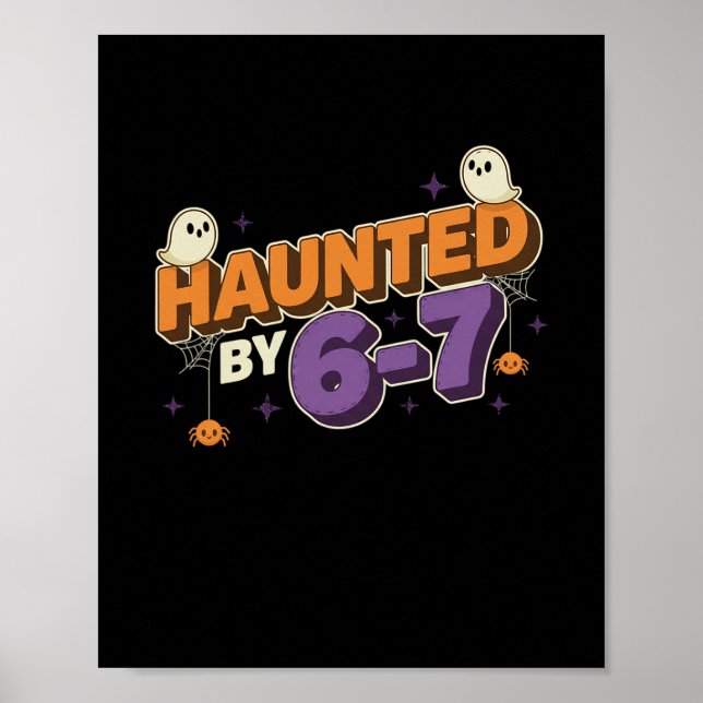 Affiche Halloween effrayant 67 Six Sept Meme 1 (18)  (Devant)