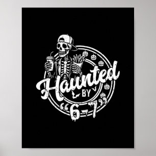 Affiche Halloween effrayant 67 Six Seven Meme 1 (2)