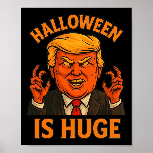Affiche Halloween est énorme  (Devant)