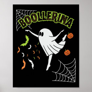 Affiche Halloween Fantôme Llerinas Llet Dance Costume mign