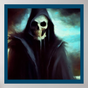 Affiche Halloween - Faucheuse 3