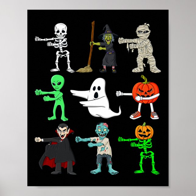 Affiche Halloween Floss (Devant)