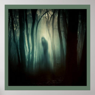Affiche Halloween - Forêt hantée 4