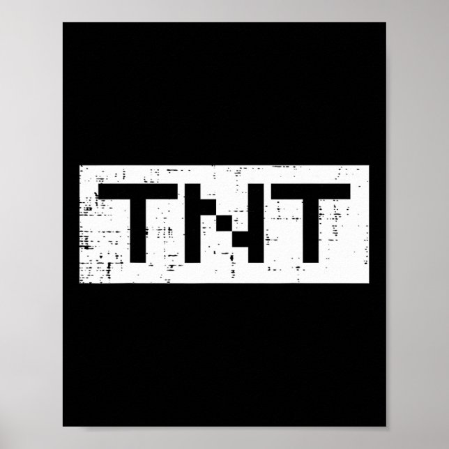 Affiche Halloween Gamer Tnt Pixel Costume de jeu Garçons E (Devant)
