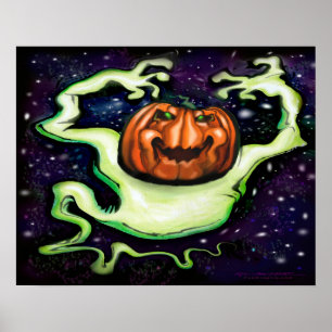 Affiche Halloween Ghost