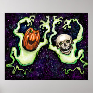 Affiche Halloween Ghost