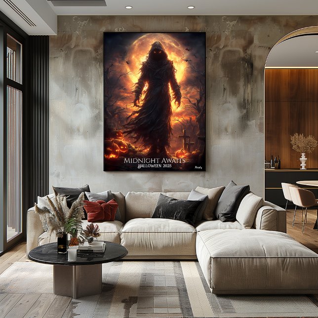 Affiche Halloween Grim Hollow Watcher (Créateur téléchargé)