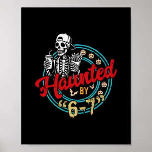 Affiche Halloween Haunted 67 Six Seven Meme 1 (24) 