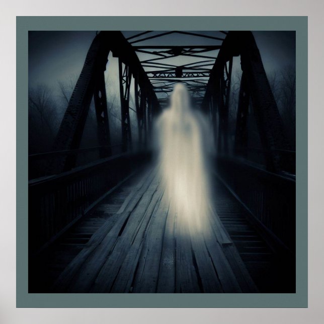 Affiche Halloween - Haunted Bridge 3 (Devant)