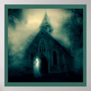 Affiche Halloween - Haunted Church 4
