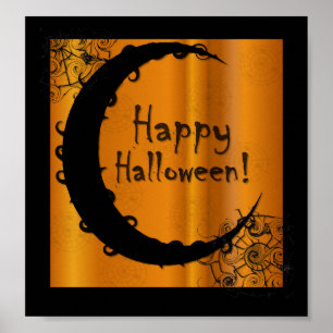 Affiche Halloween heureux