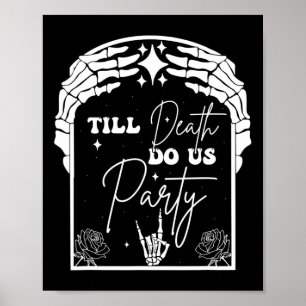 Affiche Halloween jusqu'à la mort Do Us Party Chelorette M