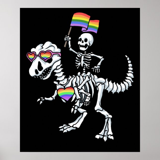 Affiche Halloween LGBT (Devant)