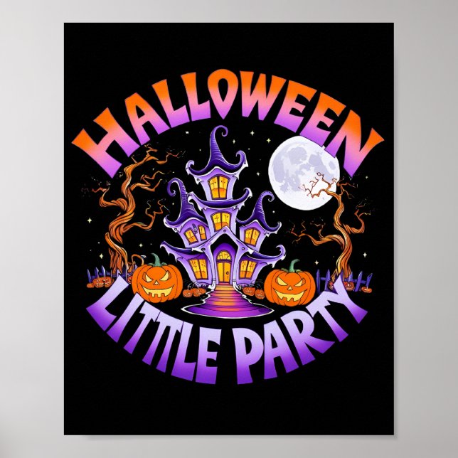 Affiche Halloween Little Party (Devant)