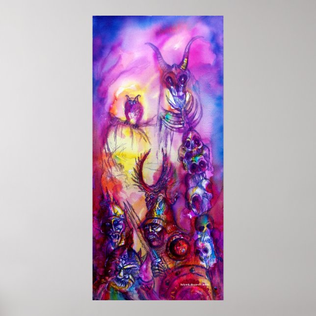 Affiche HALLOWEEN MONSTERS / ORK WAR Imaginaire (Devant)