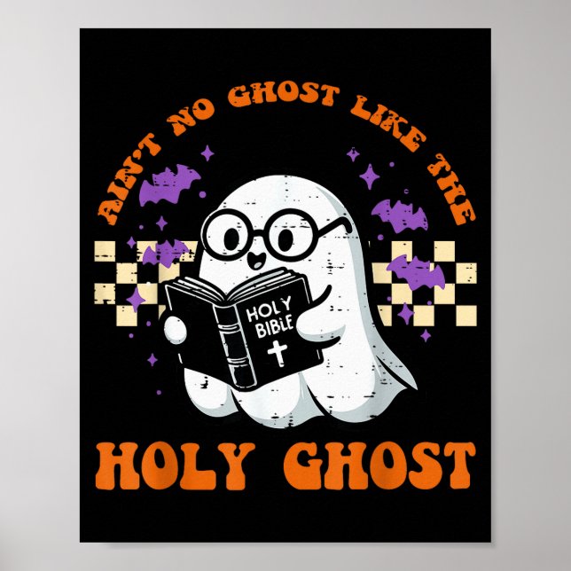 Affiche Halloween N'a Pas De Fantôme Comme Saint-Esprit Ch (Devant)
