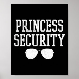 Affiche Halloween Papa Maman Fille Costume adulte Princess