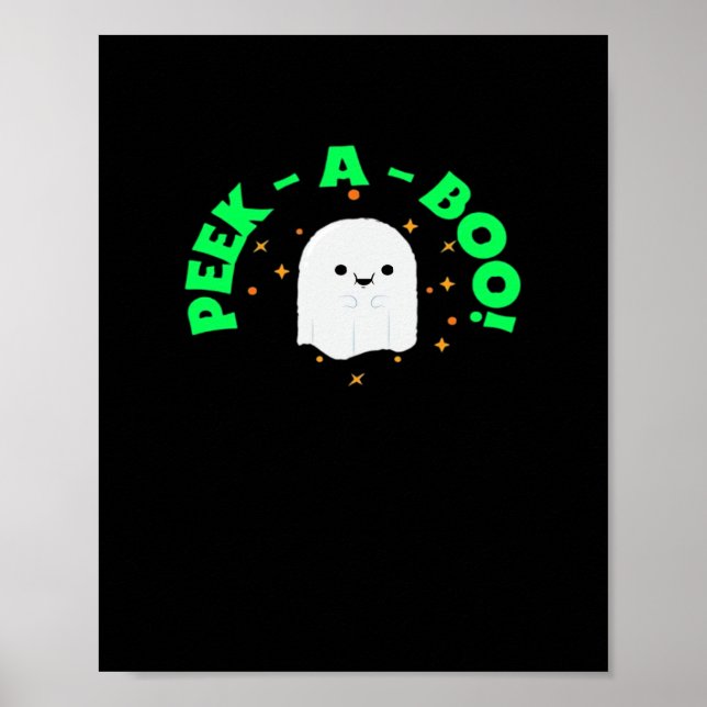 Affiche Halloween - Peekabo (Devant)