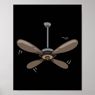 Affiche Halloween Plafond Ventilateur Costume drôle Facile