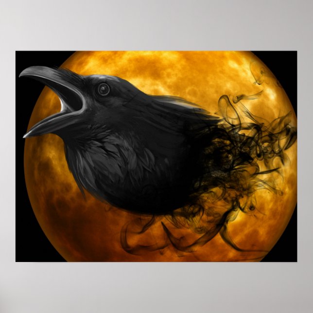 Affiche Halloween Poster-Raven (Devant)