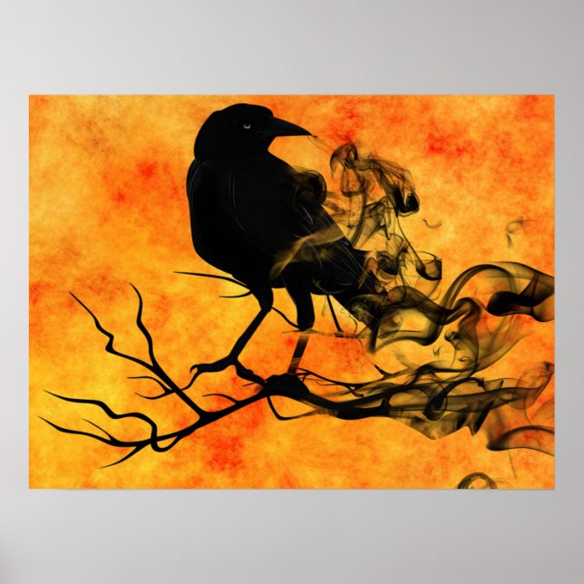 Affiche Halloween Poster-Raven (Devant)