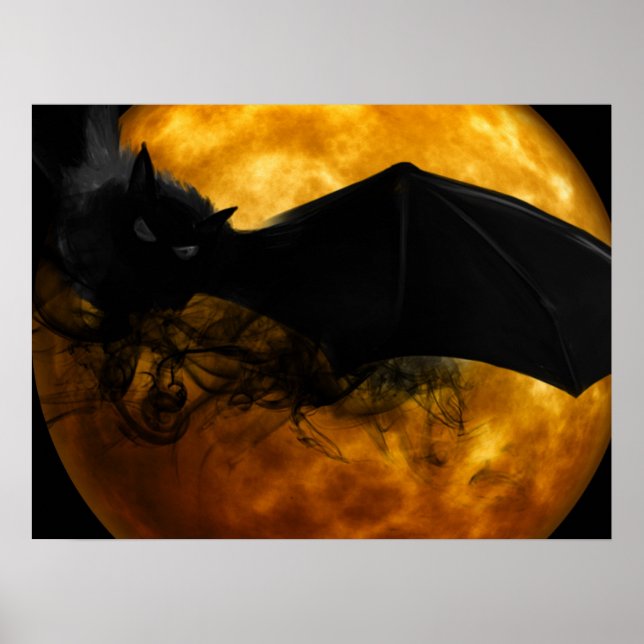 Affiche Halloween Poster-Scary Bat (Devant)