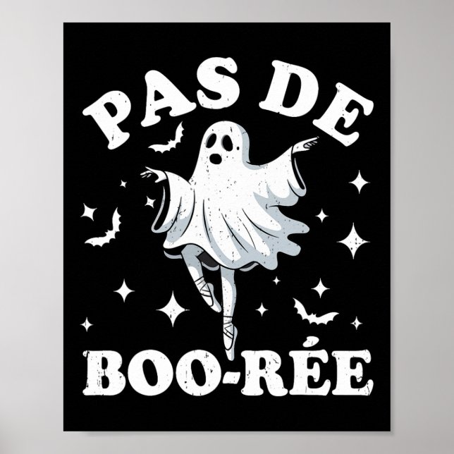 Affiche Halloween Professeur de danse Pas De Boo-rée Danse (Devant)