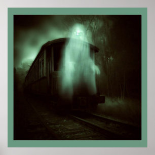 Affiche Halloween - Train hanté 2